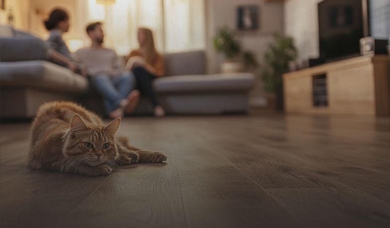 Ламинат и домашние животные